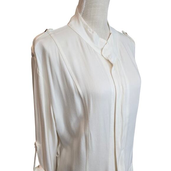 JLuxabel NWT Zip-up Cream Jacket Dress Sz Small - Picture 6 of 15